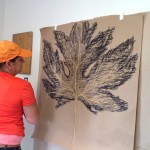 Cynthia Living Losss art technique Aug 2012