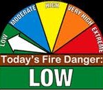 Fire danger Low