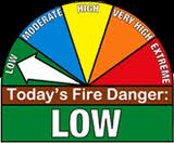 Fire danger Low