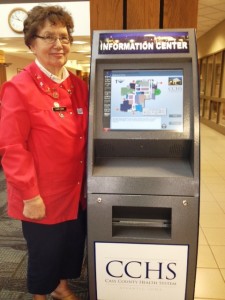 Kiosk maps with Eileen Denne