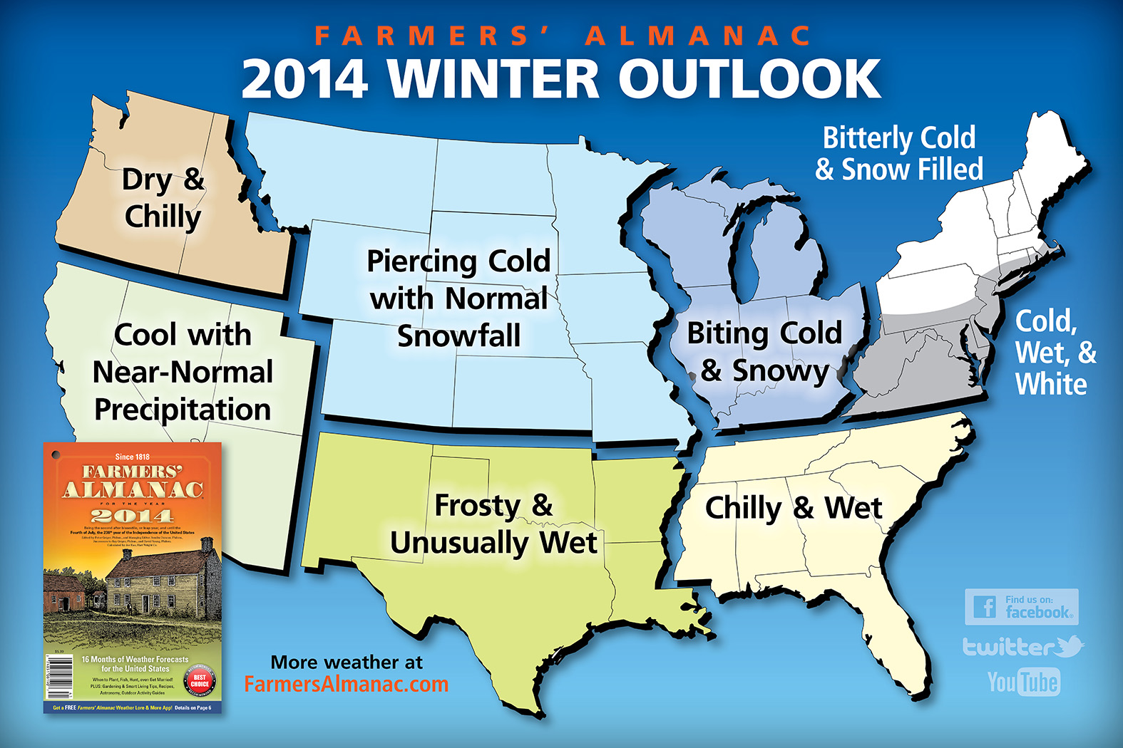 Farmers’ Almanac predicts “piercing cold” winter for Iowa « KJAN