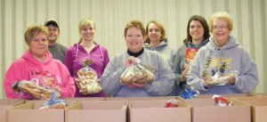 Volunteers with the Adair-Casey Food Pantry.