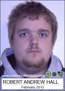 Robert Andrew Hall (photo from the IA Sex Offender Registry)