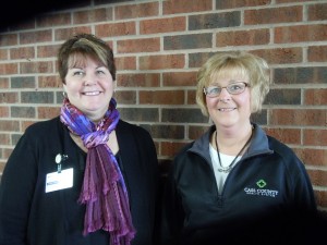 Nancy Templeman (right) and Melissa Namanny are have been trained to assist individuals with the health insurance marketplace and are now Certified Assistance Counselors. (Photo submitted)