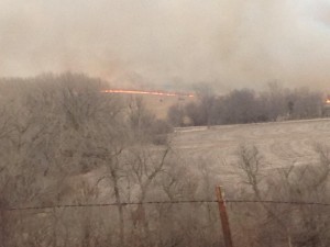 File photo (area field fire March 2014)