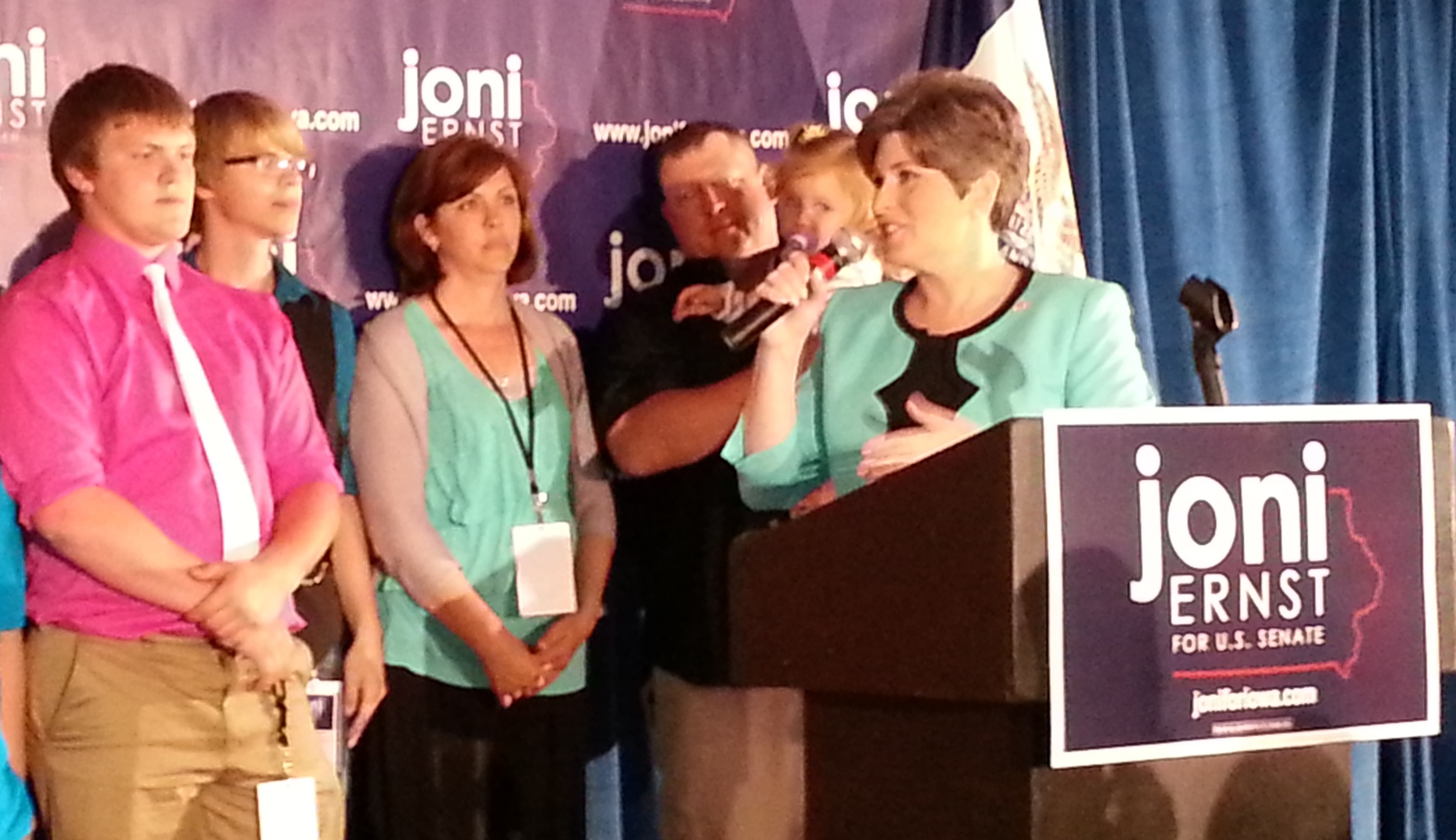 Ernst wins Iowa Republican primary for US Senate « KJAN Radio