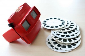 The Viewmaster and discs.