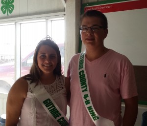 2014 4-H King and Queen