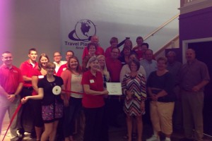 Travel Place Staff pictured: Jana McCunn, owner/operator, Ina Ohnmeiss, Travel Consultant. Ambassadors pictured: Tyler Moiser, Kevin Wieser, Crystal Christensen, Tara Jennerjohn, Rich Perry, Donnie Drennan, Rachel Johnson, Dolly Bergmann, Nedra Perry, Pat McCurdy, Tammy Waters, Bill Saluk, JoAnn Runyan, Jolene Roecker, Kerry Jepsen, Kathie Hockenberry, Debbie Leistad, Arlene Drennan, Gerald Brink, Russ Joyce and David Schwab. 