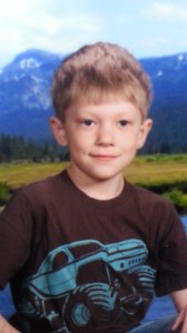 9-year old Lance Palmer