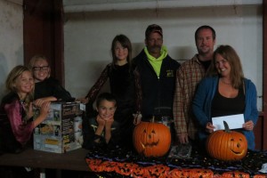 (left to right) Johnson family, Gary Vetter and Melissa Ehrman-Johnson. (Photo provided)