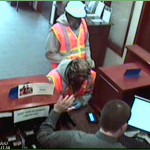 Surveillance photo of the suspects. 