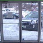 The suspect's getaway vehicle. 