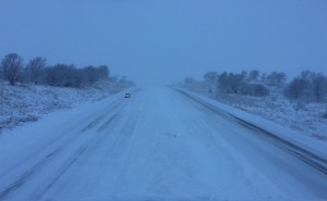 I-80 westbound at Exit 57