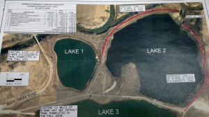 Proposed additional trail around Lake #2 at the Schildberg Rec Area. 