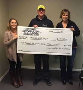 Shown:  Jody Rossell, Nathan Brownlee and Melanie Petty (photo courtesy Melanie Petty)