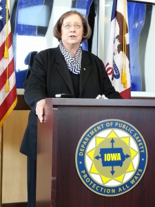  Iowa Department of Public Safety Commissioner Roxann Ryan