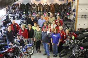 Pictured: Randy & Kenner Baxter, Jeremy Pendergast, Jennie Schwartz, Dolly Bergmann, Lana Westphalen, Ed Leistad, Carole Schuler, JoAnn Runyan, Sara Nelson, Sue Muri, Dianne Gipple, Debbie Leistad, Ouida Wymer, Arlene Drennan, Bill Saluk, Dan Rossell, Dan Mehmen, Donnie Drennan, Russ Joyce, Tyler Mosier, Nick Harris and Dr. Mitch Peerbolte.