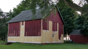 The original 1880 horse barn has been restored this summer and will be open for all to see during the 2015 edition of Carstens Farm Days which takes place September 12 & 13, 2015.