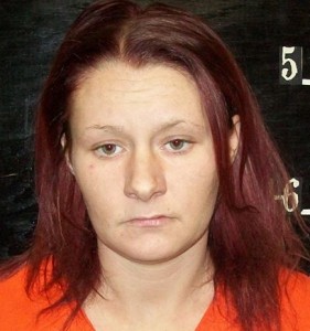 Alicia M. Crawford booking photo. (Guthrie Co. S/O photo)