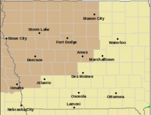 Wind Advisory Wednesday for counties in brown. 