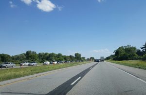 Interstate traffic construction