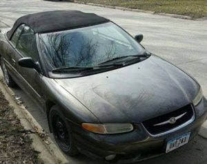 This vehicle was stolen from Atlantic.