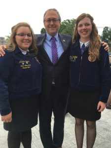 Alexis & Emily with Congressman David Young