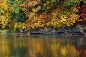 Photo from the Iowa River, Coralville, Iowa City CVB via Radio IA