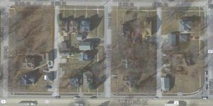 The land proposed is in the upper left part of this image. 