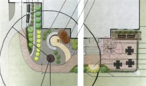 Memorial Reading Garden concept
