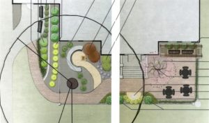 Memorial Reading Garden concept