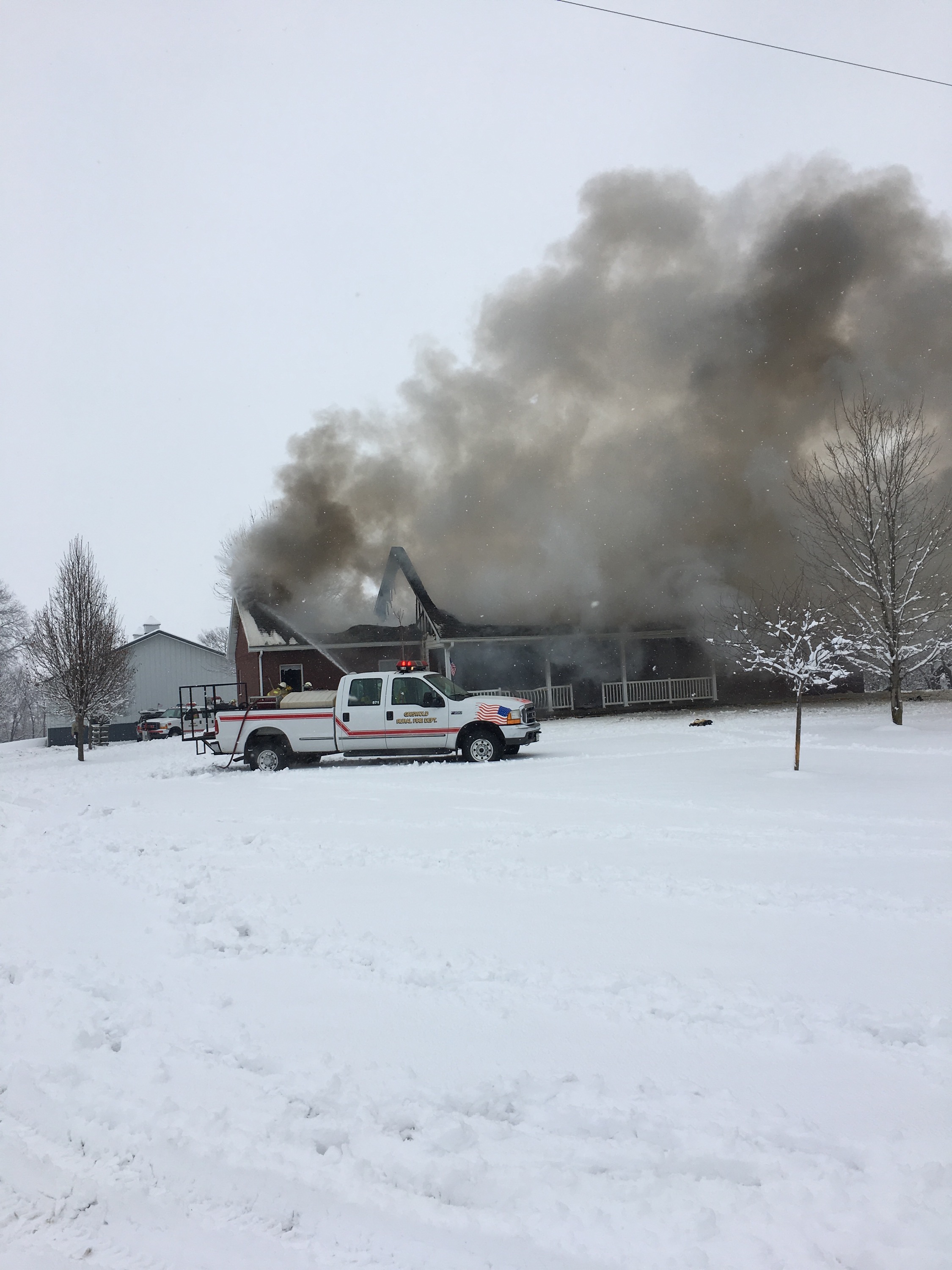 House fire near Griswold Saturday afternoon « KJAN Radio Atlantic, IA