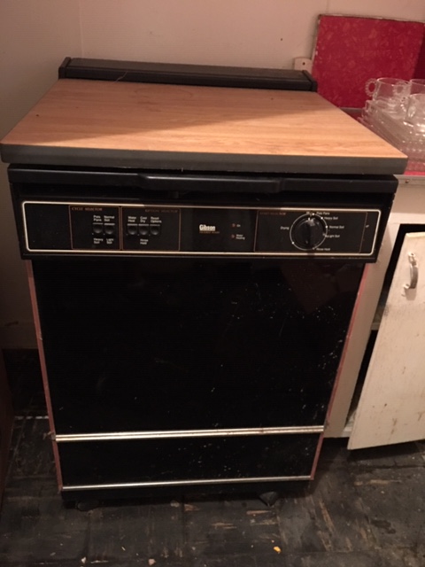 Gibson shop portable dishwasher