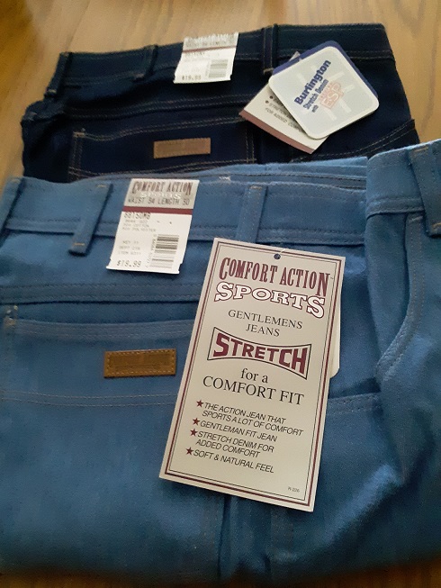 comfort action sports jeans