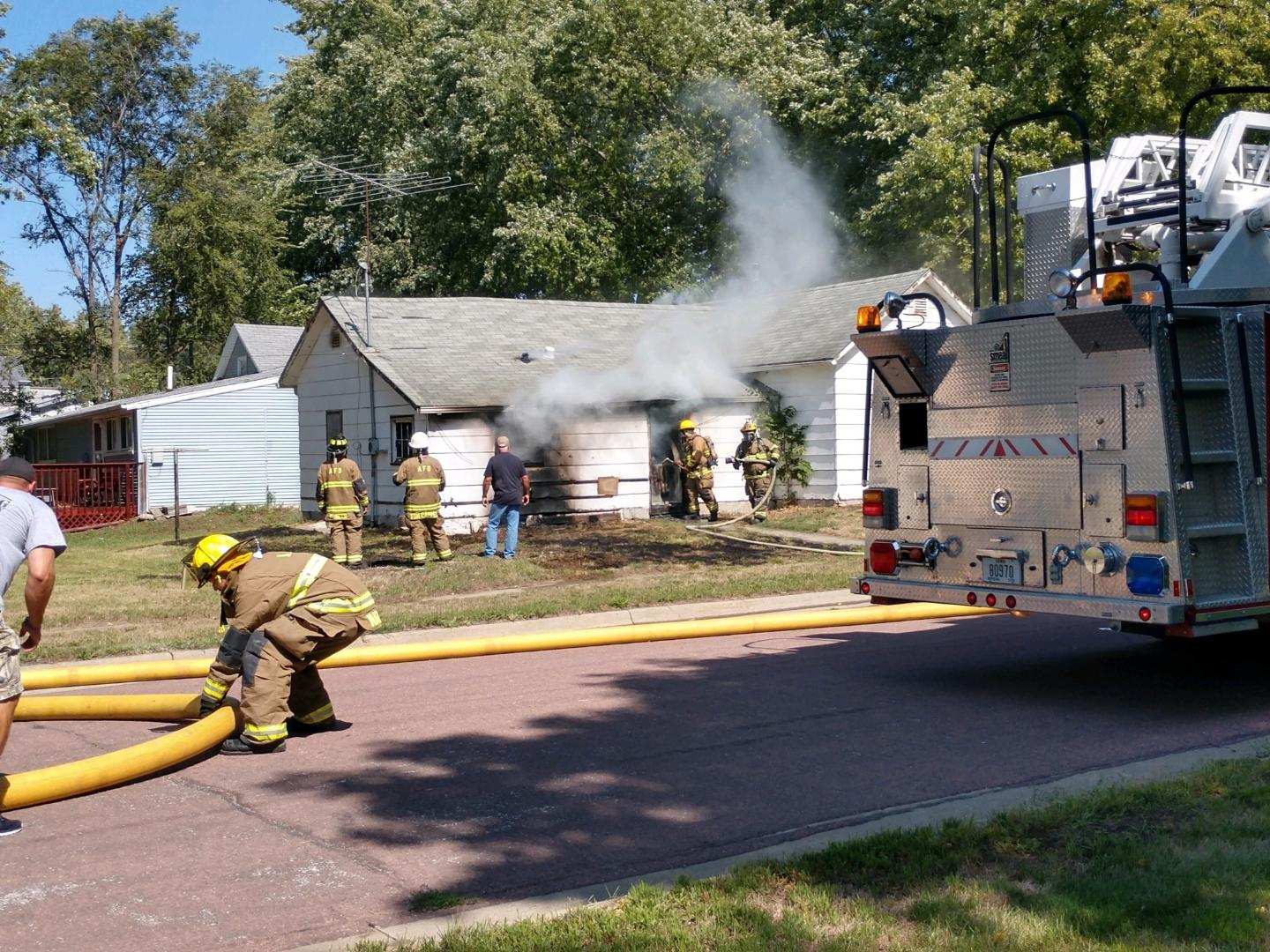 Atlantic Fire responds to house fire Tuesday afternoon « KJAN Radio