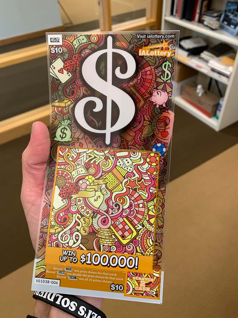 Lottery releases clear scratch ticket « KJAN Radio Atlantic, IA AM 1220