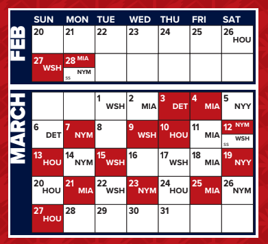 Red Sox announce 2020 season schedule