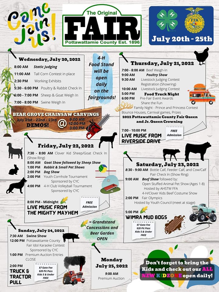 Shelby County Fair concludes this evening w/livestock auction; Other