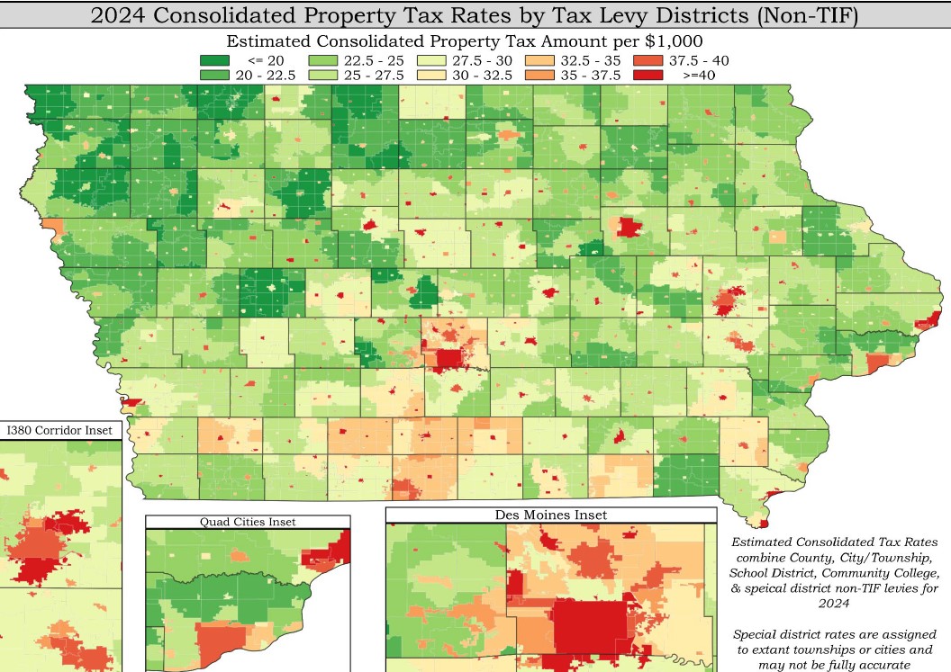 State Auditor says report from his office shows property taxes are
